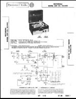 MOTOROLA 34F1 SAMS Photofact®