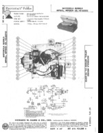 MOTOROLA MP10CN SAMS Photofact®