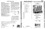 SANYO AVM2509S SAMS Photofact®