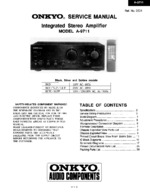 Onkyo A9711 OEM Service