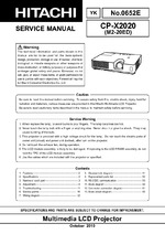 HITACHI CPX2020 OEM Service