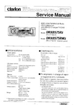 CLARION PE-2172E-A OEM Service