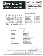 HITACHI KMS3601ZW OEM Service