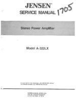 JENSEN A322LX OEM Service