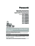 PANASONIC KXTG6844 OEM Owners