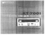 KENWOOD KT7001 OEM Owners