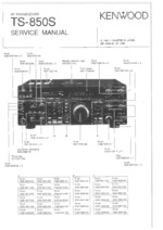 KENWOOD TS-850S OEM Service