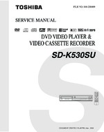 Toshiba SDK530SU OEM Service