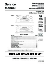 Marantz SR9200 OEM Service