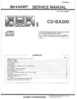 SHARP CDBA200 OEM Service