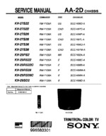 Sony SCCK96QA OEM Service