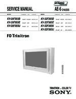 Sony KV32FX65BU OEM Service