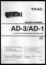 Teac AD-3 OEM Service