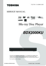 Toshiba BDX2000KU OEM Service