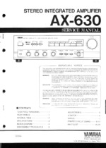 YAMAHA AX630 OEM Service