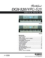 YAMAHA DGX520 OEM Service