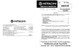 HITACHI 46EX1B OEM Service