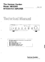 Harman Kardon hk6300 OEM Service